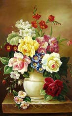 JigSaw Vaas met Bloemen Legpuzzel 1000 Stukjes Puzzel 50..., Verzenden, Nieuw