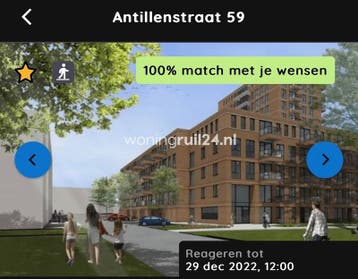 Woningruil - Antillenstraat 59 - 3 kamers en Groningen, Groningen