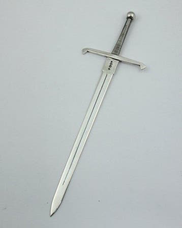 ZELDZAAM - Antiek (1924) Tempelier Zweihänder zwaard - Groot, Antiek en Kunst