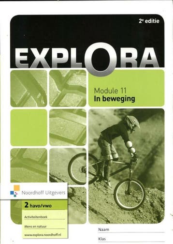 Explora Activiteitenboek Module 11 in beweging havo/vwo, Verzenden, Gelezen, Trijnie Akkerman