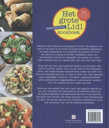 Het grote ongeautoriseerde Lidl kookboek 9789045207575, Verzenden, Gelezen