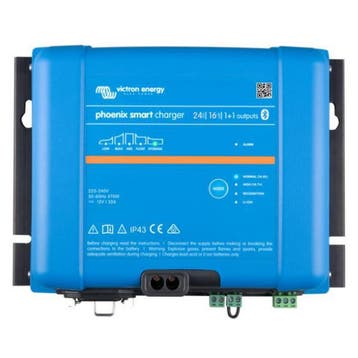 Victron Phoenix Smart lader 24/16 (1+1) IP43 120-240V, Ophalen of Verzenden, Nieuw