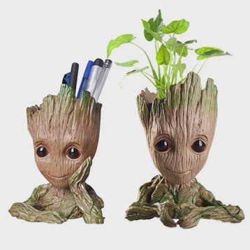 Groot Plantenpot & Decoratief Figuur - Leuke Woondecoratie, Verzenden, Nieuw