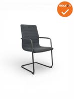 Jarvis luxe vintage sledestoel - Denver stoffering -  sta..., Vergader- of Presentatieruimte, Ophalen of Verzenden, Nieuw zonder verpakking