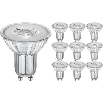 Voordeelpak LED Spot - GU10 PAR16 - 10 Pack - Velvalux -, Nieuw, Overige fittingen, Ophalen of Verzenden, Glas