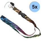 Fako Bijoux - Keycord Print - Lanyard - Sleutelkoord -, Verzenden, Nieuw