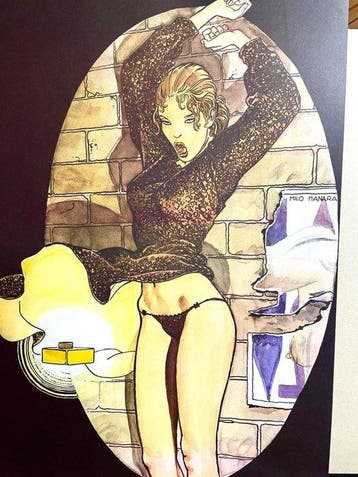 Milo Manara - Titre : Le Déclic (1984)