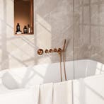 Inbouwthermostaatset Brauer Copper Incl Baduitloop en, Ophalen of Verzenden, Nieuw, Kraan