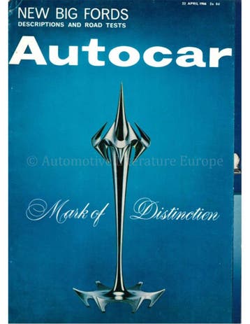 1966 AUTOCAR MAGAZINE 04 ENGELS, Nieuw, Author