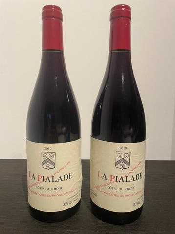 2019 Château Rayas La Pialade - Côtes-du-rhône - 2 Flessen, Verzamelen, Wijnen, Nieuw
