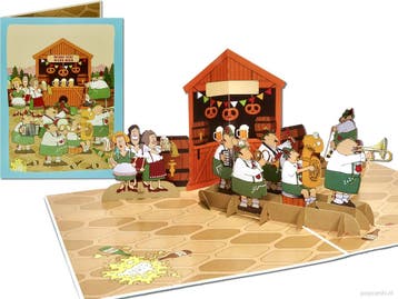 Oktoberfest met Pullen Bier, Lederhosen en Fanfare Muziek..., Verzenden, Nieuw