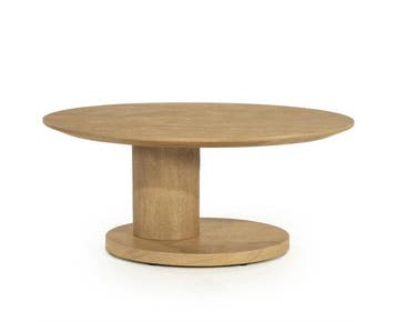 Salontafel Novia small 90x60cm - naturel | Eleonora, Ophalen of Verzenden, Nieuw