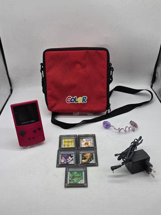 Nintendo - Gameboy Color - Berry Edition - Completely, Spelcomputers en Games, Spelcomputers | Overige Accessoires