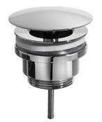 Luxe vaste afvoerplug 1.1/4 niet afsluitbaar, chroom -, Ophalen of Verzenden, Nieuw, Chroom, Wastafel