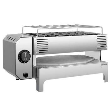 GGM Gastro | Elektrische pizzaoven Compact - 1x Ø28cm - 230V, Verzenden, Nieuw in verpakking, Ovens, Magnetrons en Steamers