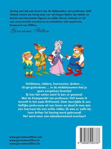 Het kasteel van koning Arthur / Geronimo Stilton / Serie 1-3, Verzenden, Gelezen, Geronimo Stilton