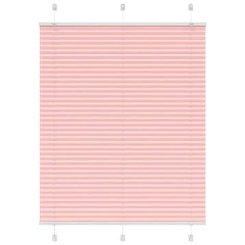 vidaXL Plissé rolgordijn 105x150cm stofbreedte 104,4cm, Huis en Inrichting, Verzenden, Nieuw, Roze