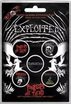 The Exploited Button Punks Not Dead officiële merchandise, Ophalen of Verzenden, Nieuw, Gebruiksvoorwerp