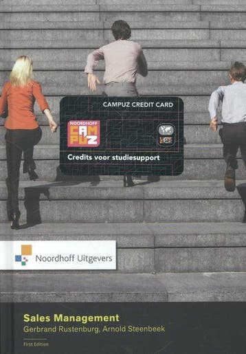 9789001807986 Sales management | Tweedehands, Verzenden, Zo goed als nieuw, Gerbrand Rustenburg