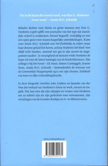 Han. G. Hoekstra 9789026324161 Joke Linders, Verzenden, Zo goed als nieuw, Joke Linders