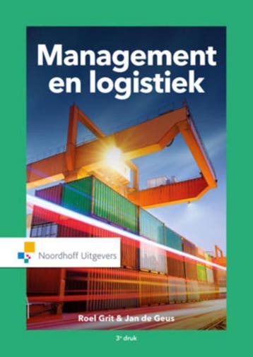 9789001863142 Management en logistiek | Tweedehands, Verzenden, Zo goed als nieuw, Roel Grit