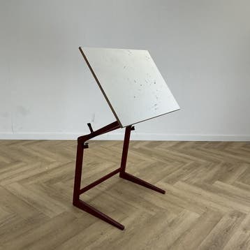 ergonomische / school-tekentafel, zit/ sta werkplek (bxd), Huis en Inrichting, Ophalen of Verzenden, Gebruikt