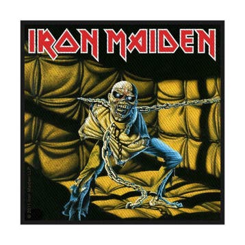 Iron Maiden Piece of Mind Patch officiële merchandise, Ophalen of Verzenden, Nieuw, Kleding