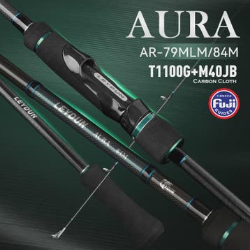 Leydun AURA T1100 Spinning Hengel - FUJI Gidsringen & Carbon, Verzenden, Nieuw