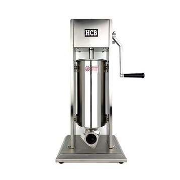 HCB Worstvuller - verticaal - 5 liter - RVS, Verzenden, Nieuw in verpakking, Bakkerij en Slagerij