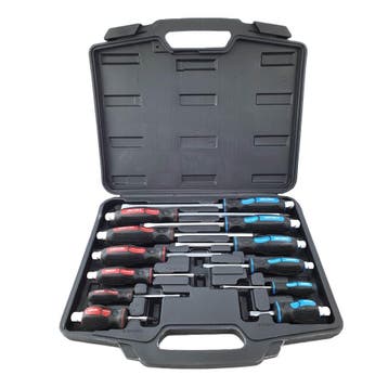 Schroevendraaierset PH en sleuf 12-delig, Auto diversen, Autogereedschap, Verzenden, Nieuw