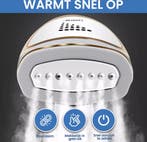 TibaGoods Luxe Kledingstomer - Handstomer - Stoomapparaat, Witgoed en Apparatuur, Stoomapparaten, Ophalen of Verzenden, Zo goed als nieuw