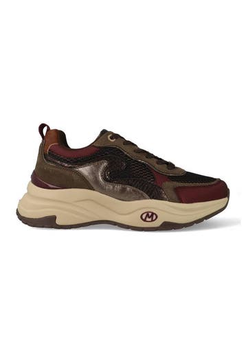 Mexx Sneakers Palma Ora Bordeaux Rood-40, Verzenden, Nieuw, Rood