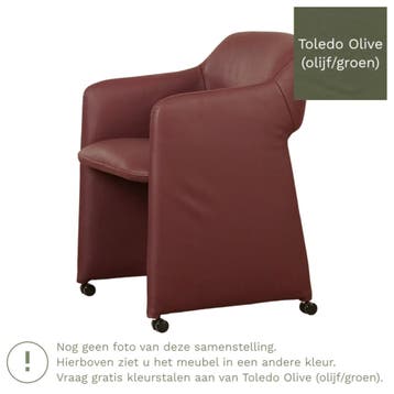 Leren eetkamerstoel Icon - Toledo Olive (olijf/groen), Ophalen of Verzenden, Nieuw, Leer, Bohemian, Eigentijds, Industrieel, Klassiek, Modern, Retro, Romantisch, Scandinavisch, Vintage