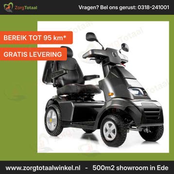 Scootmobiel Afikim Breeze S4 Plus - De ultieme outdoor sco.., Ophalen of Verzenden, Nieuw, Afikim