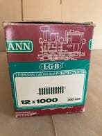 LGB G - 1000 - Modeltreinsporen (12) - 12 rechte sporen;, Nieuw