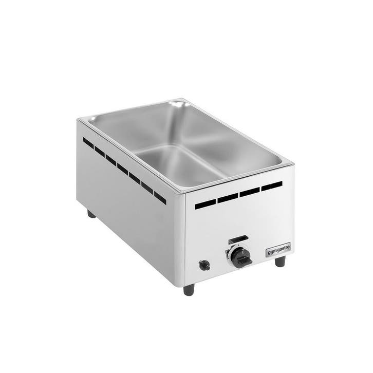 GGM Gastro | Bain-marie op gas - 2,75 kW - 1x GN 1/1 met |, Zakelijke goederen, Horeca | Keukenapparatuur, Nieuw in verpakking