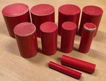 Montessori Cilinderblokken rood, Boeken, Verzenden, Nieuw