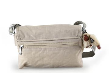 Kipling Schoudertas Beige, Verzenden, Zo goed als nieuw, Beige