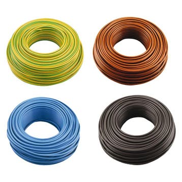 VD draad ACTIE Pakket 80 meter H07V-U, Doe-het-zelf en Verbouw, Elektra en Kabels, Ophalen of Verzenden, Nieuw, Groepenkast