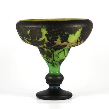 Daum Frères, Daum Nancy - Vaas - Glas