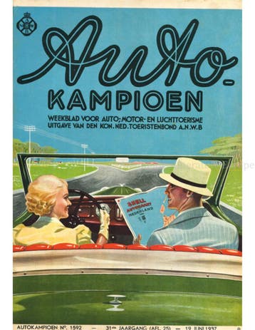 1937 AUTOKAMPIOEN MAGAZINE 25 NEDERLANDS, Boeken, Nieuw, Author