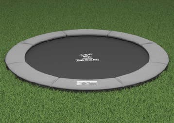 Flat to the Ground Trampoline Magic Circle Pro Grey 305 cm, Ophalen of Verzenden, Nieuw