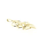 Vintage gouden hanger (Hanger of bedel), Ophalen of Verzenden, Gebruikt, Goud, Overige merken