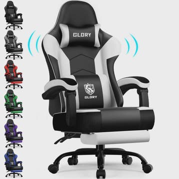 Ergonomische Gaming Stoel met Verstelbare Rugleuning, Lenden, Huis en Inrichting, Verzenden, Nieuw
