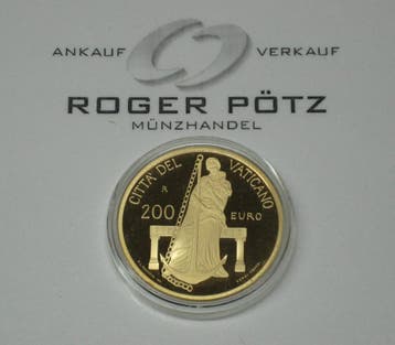 Vatikan 200 Euro 2013 Die Hoffnung goud Pp nur 499 Exempl..., Verzenden
