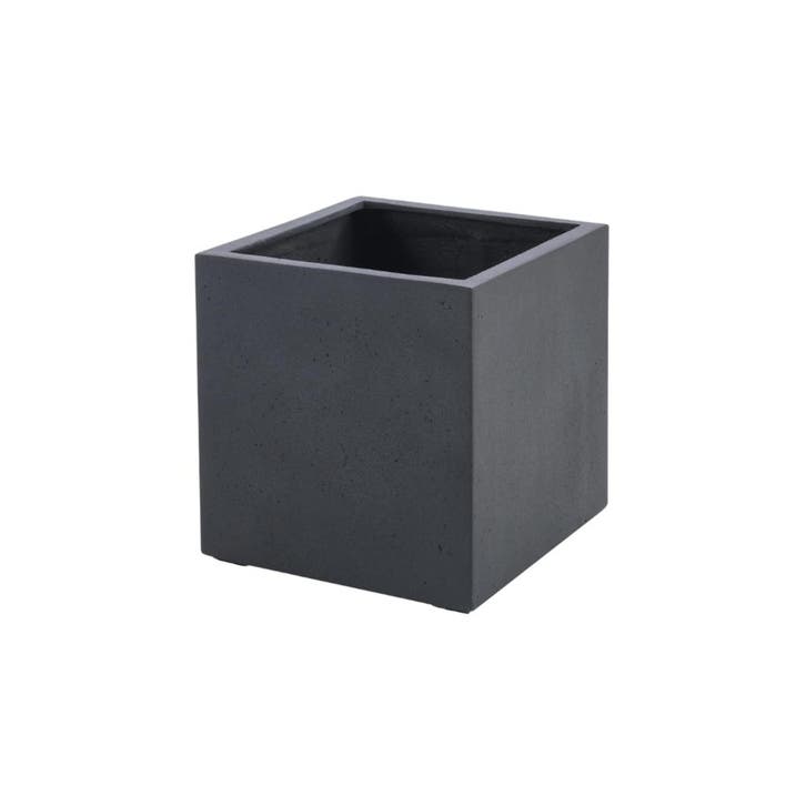 Green Bubble - Pot Grigo Cube Antraciet - 60x60 - Ø, Tuin en Terras, Bloembakken en Plantenbakken, Nieuw, Ophalen of Verzenden