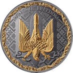 Verenigde Staten. 1000 Satoshi 2025 The Wings of Freedom -, Postzegels en Munten