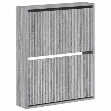 vidaXL Wandgemonteerde Schoenkast ARNHEM 71 x 17 x 86 cm, Verzenden, Nieuw