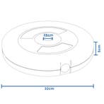 Halterschijven 20kg | Stil | 26mm | Nieuw | Laatste Stuks!, Ophalen of Verzenden, Nieuw, Rug, Halterschijven