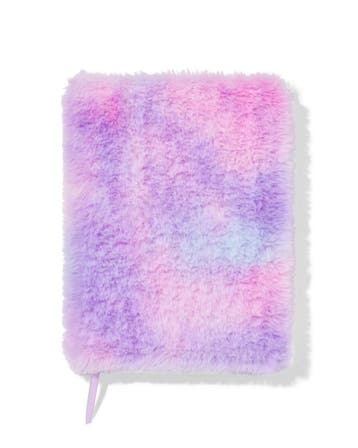 HEMA Notitieboek A5 lijnen fluffy roze laag geprijsd, Verzenden, Nieuw